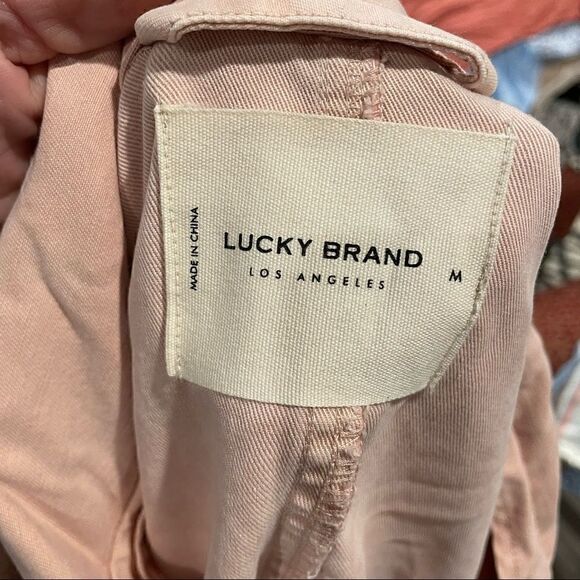 Lucky Brand Blush Utility Coat Medium - Picture 4 of 9
